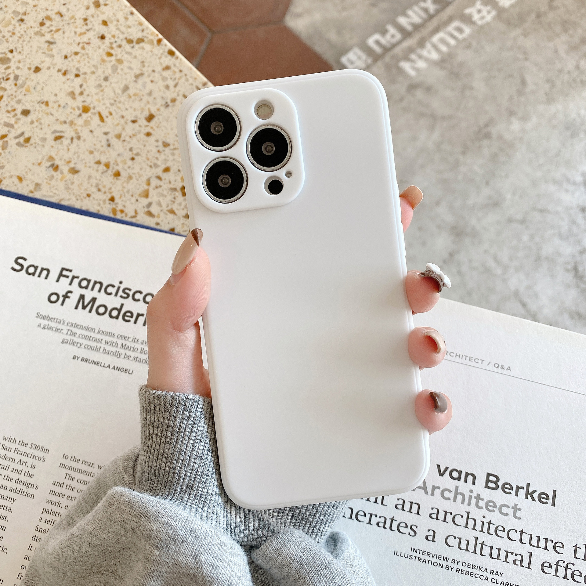 仿液态硅胶手机壳 液体シリコンケースiPhone15